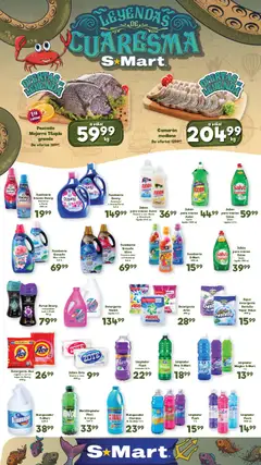 Vista previa de S-Mart folleto Ofertas de feria Matamoros, nuevo folleto de la tienda, válido en México a partir del 27.02.2026