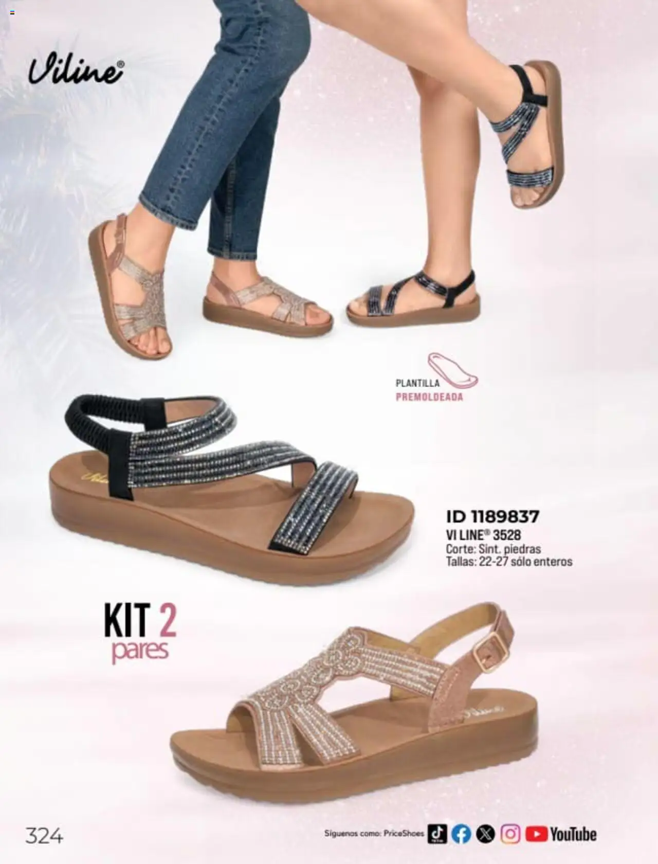 Nuevas ofertas de Price Shoes válidas en toda la República Mexicana desde el 27.01.2025. ¡Encuentra las mejores ofertas en Price Shoes catálogo Sandalias! | Página: 324