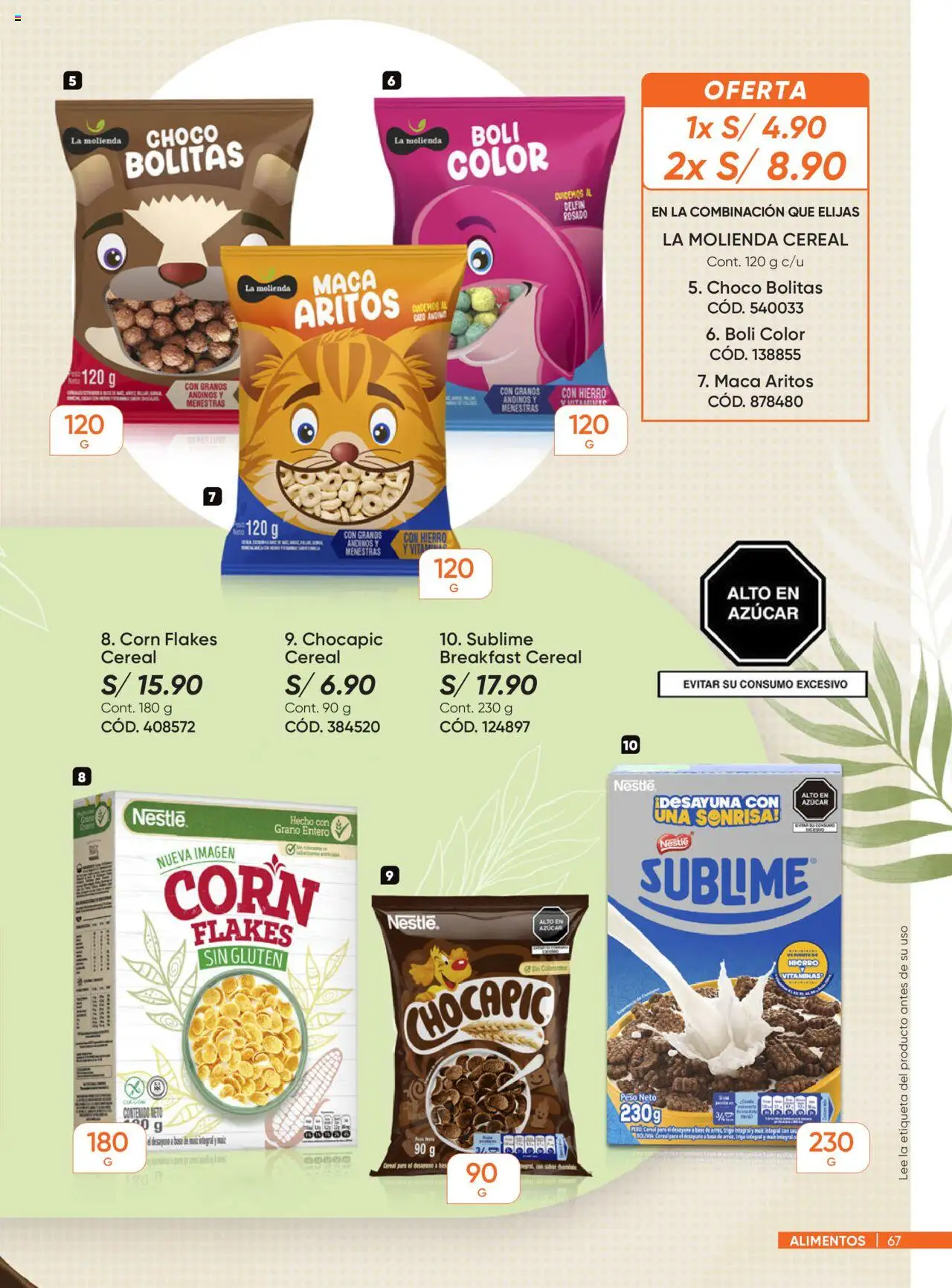 Catálogo Azzorti válido desde 18.08.2025 | Página: 67 | Productos: Peso