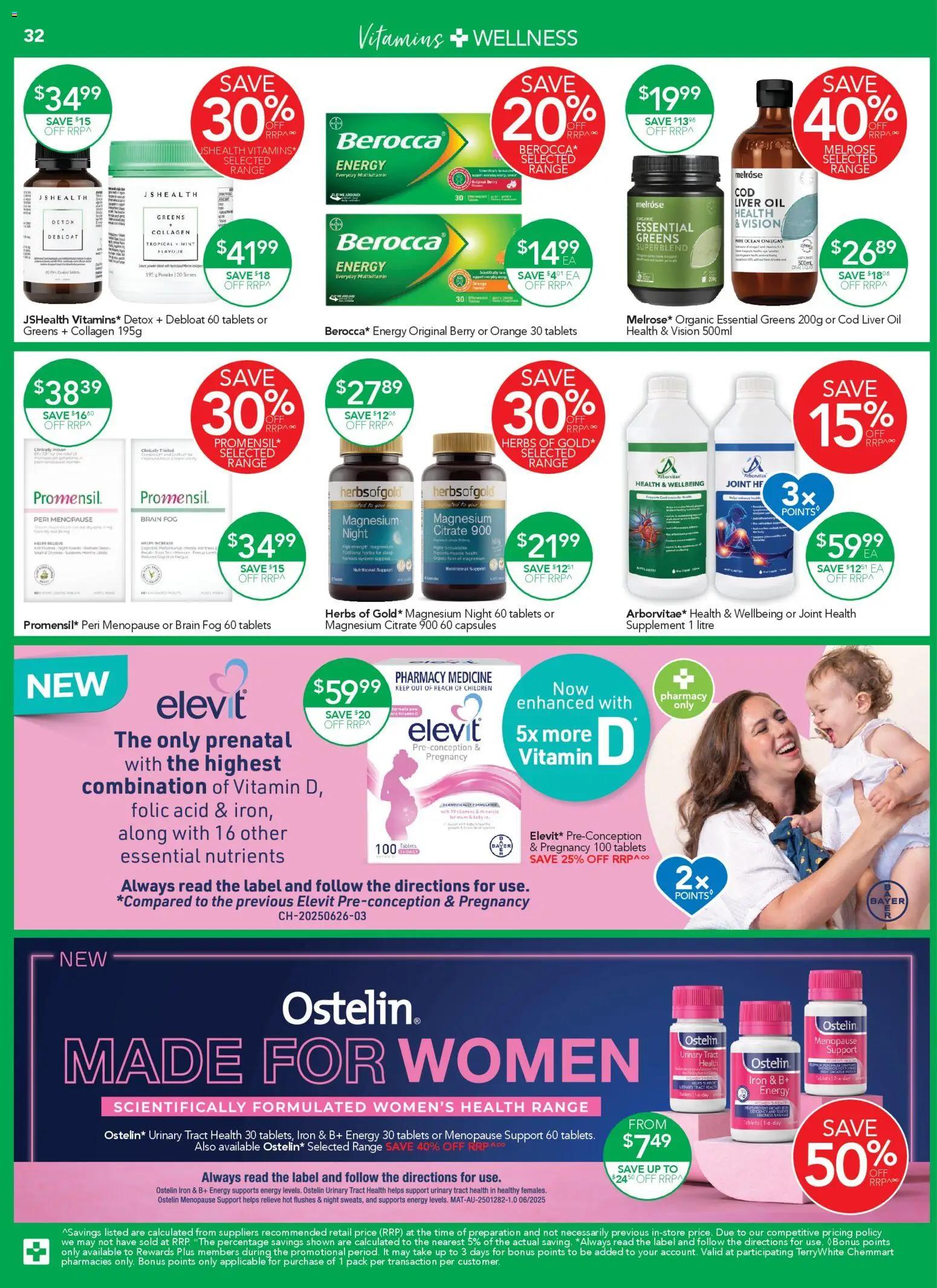 Terry White catalogue - valid from 13.11.2025 | Page: 33 | Products: Oil, Multivitamin, Nutrients, Vitamin