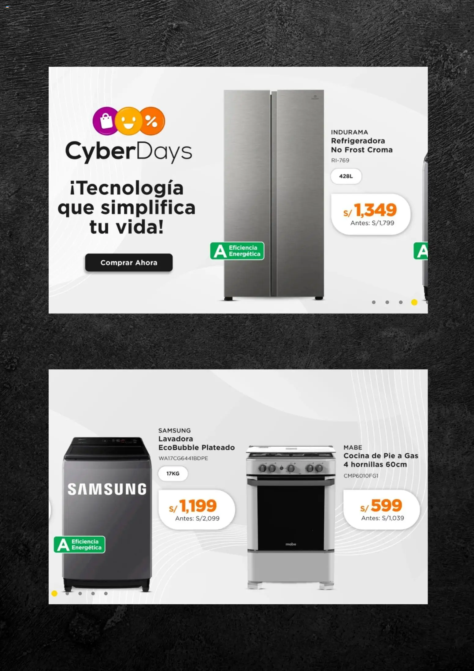 Catálogo La Curacao válido desde 27.10.2025 | Página: 4 | Productos: Lavadora, Cocina