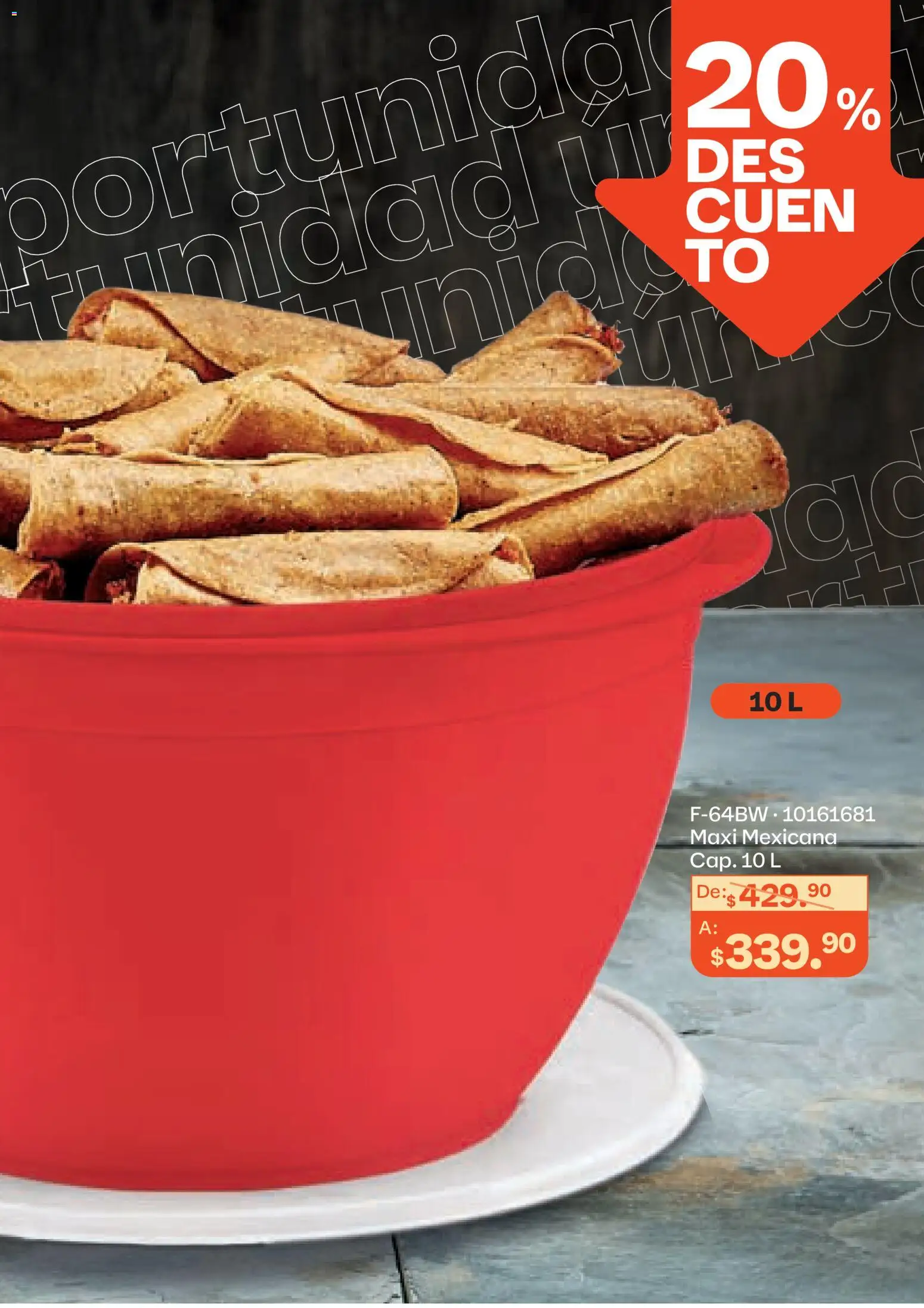 ¡El último » catálogo de Tupperware para Abril « está aquí! Descubre las SUPER OFERTAS. | México