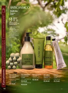 Natura - Ciclo 18/2025 - Pré-Visualização do folheto da loja Natura, válido de 30.10.2025 | Página: 148