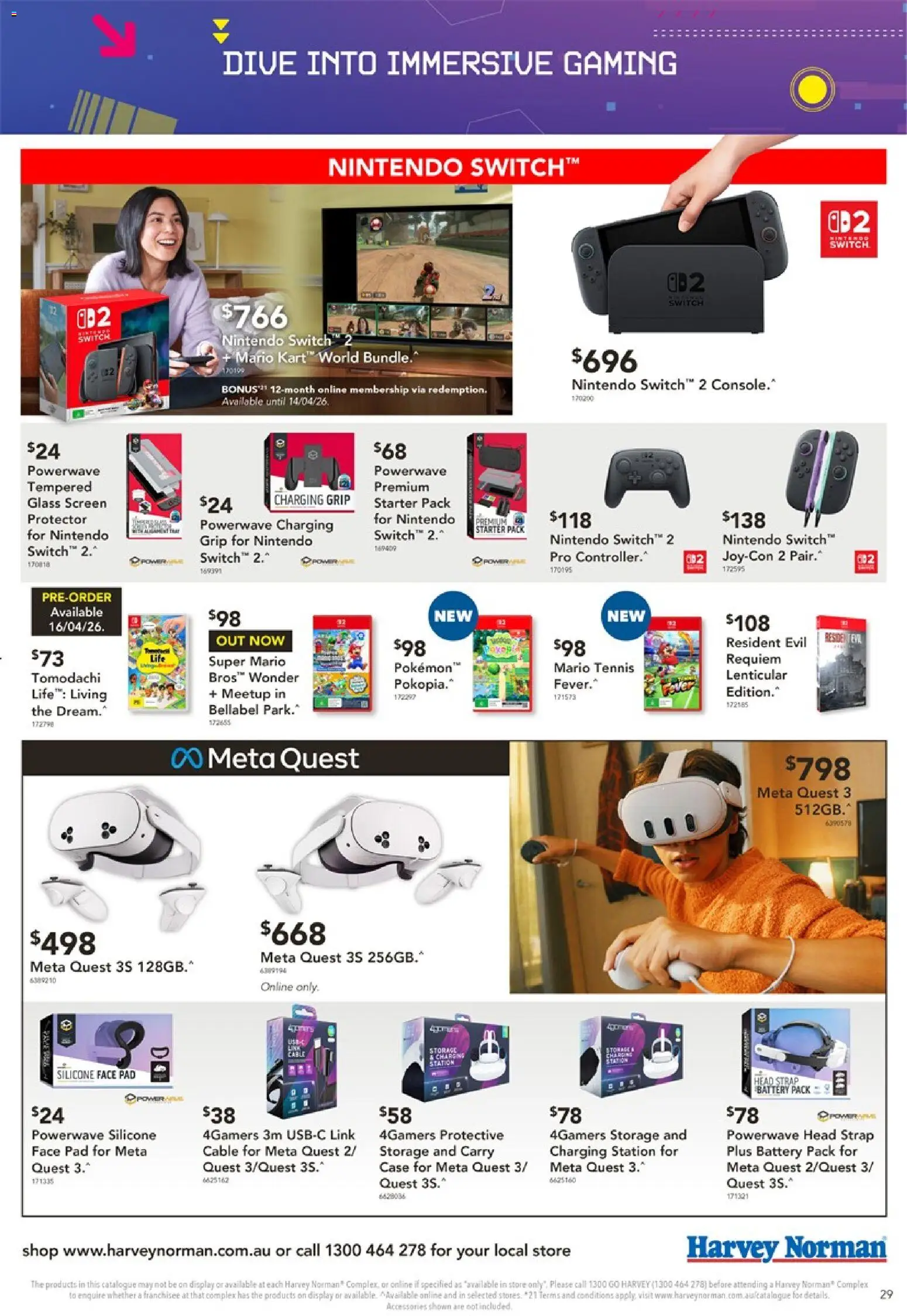 Harvey Norman catalogue - valid from 02.04.2026 | Page: 29 | Products: Battery, Cable, Case, Screen