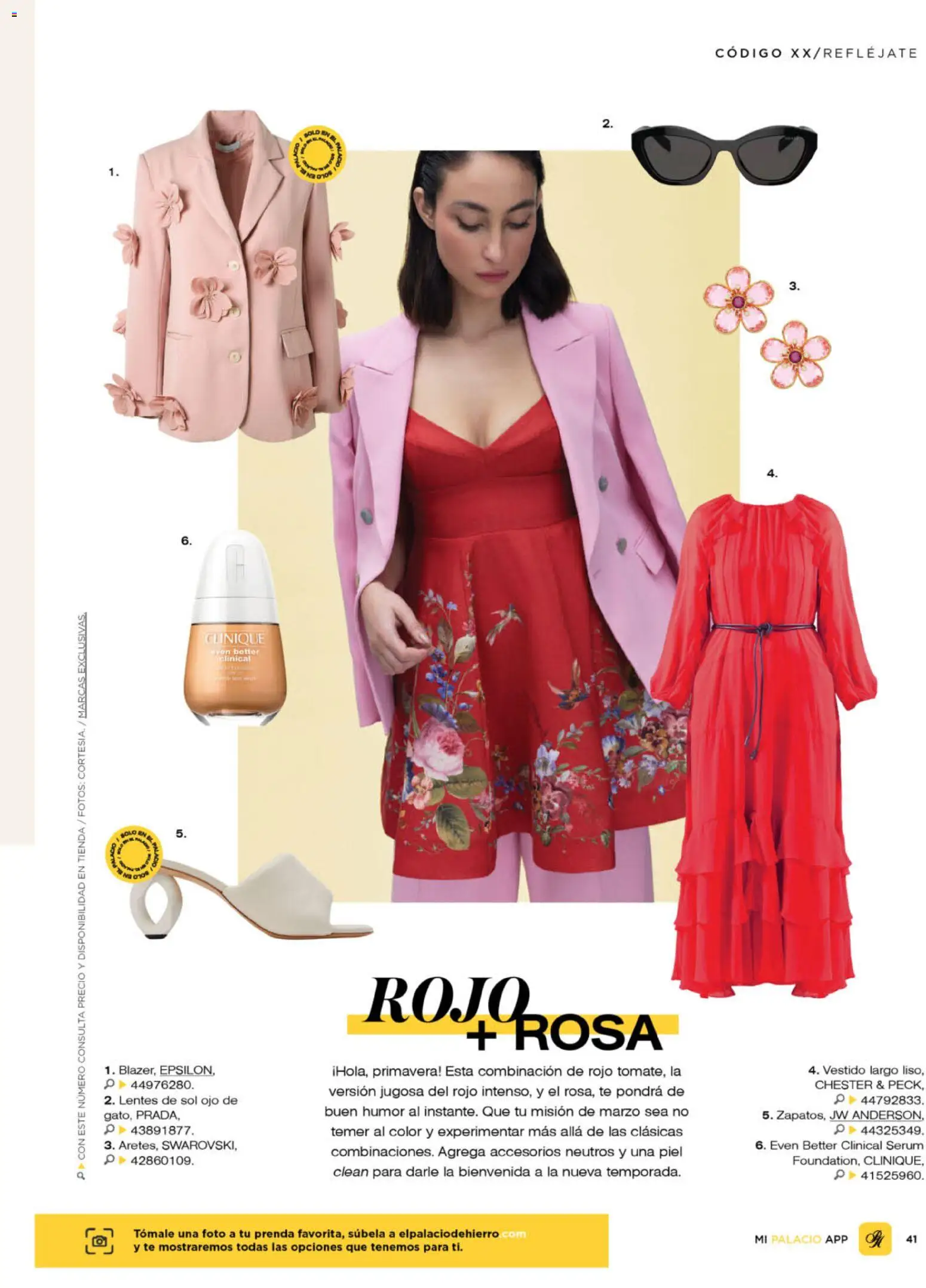 Nuevas ofertas de Palacio De Hierro válidas en toda la República Mexicana desde el 01.03.2026. ¡Encuentra las mejores ofertas en Palacio De Hierro catálogo! | Página: 43 | Productos: Lentes, Serum, Vestido, Lentes de sol