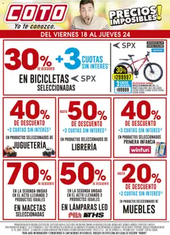 Vista previa Coto hogar válido desde el 18.07.2025