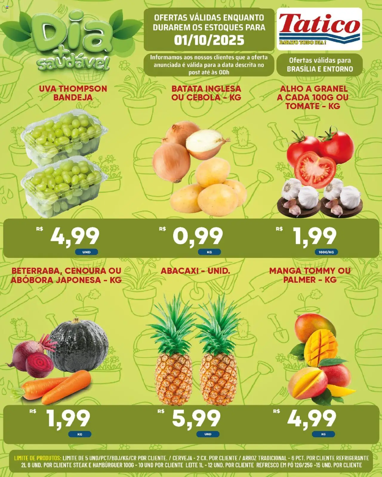 Tatico Folheto - válido de 02.10.2025 | Página: 32 | Produtos: Refresco, Leite, Refrigerante, Batata