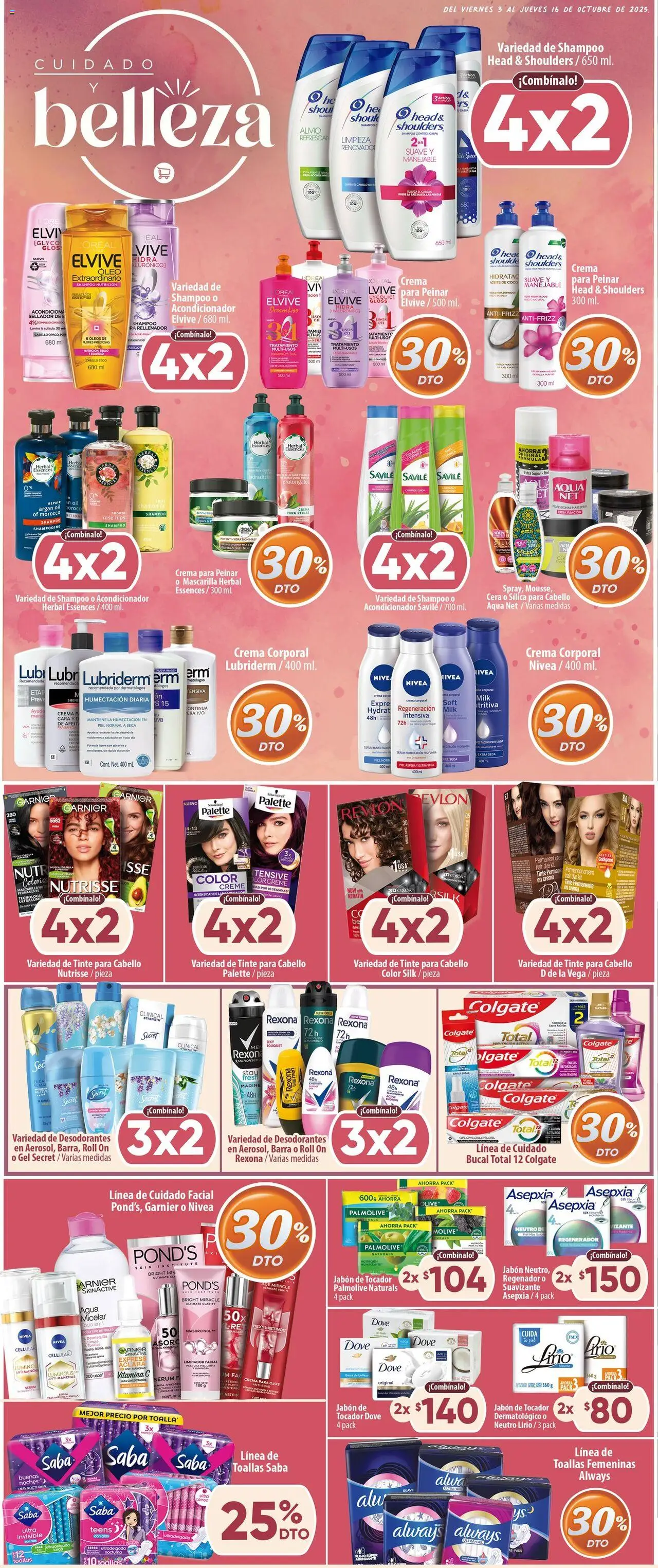 Nuevas ofertas de Calimax válidas en toda la República Mexicana desde el 03.10.2025. ¡Encuentra las mejores ofertas en Calimax - Folleto Tijuana! | Página: 4 | Productos: Serum, Agua, Limpiador facial, Agua micelar