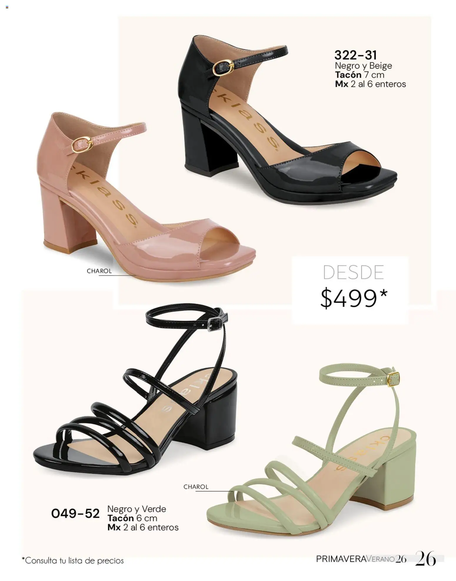 Nuevas ofertas de Cklass válidas en toda la República Mexicana desde el 02.01.2026. ¡Encuentra las mejores ofertas en Cklass catálogo Dama Calzado! | Página: 29