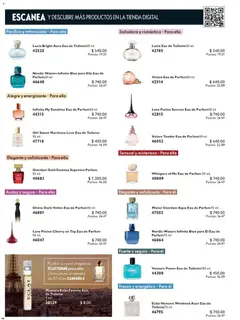 Vista previa de Oriflame campaña 5 2026, nuevo folleto de la tienda, válido en México a partir del 28.03.2026 | Página: 46 | Productos: Top, Fragancia, Eau de toilette, Campana