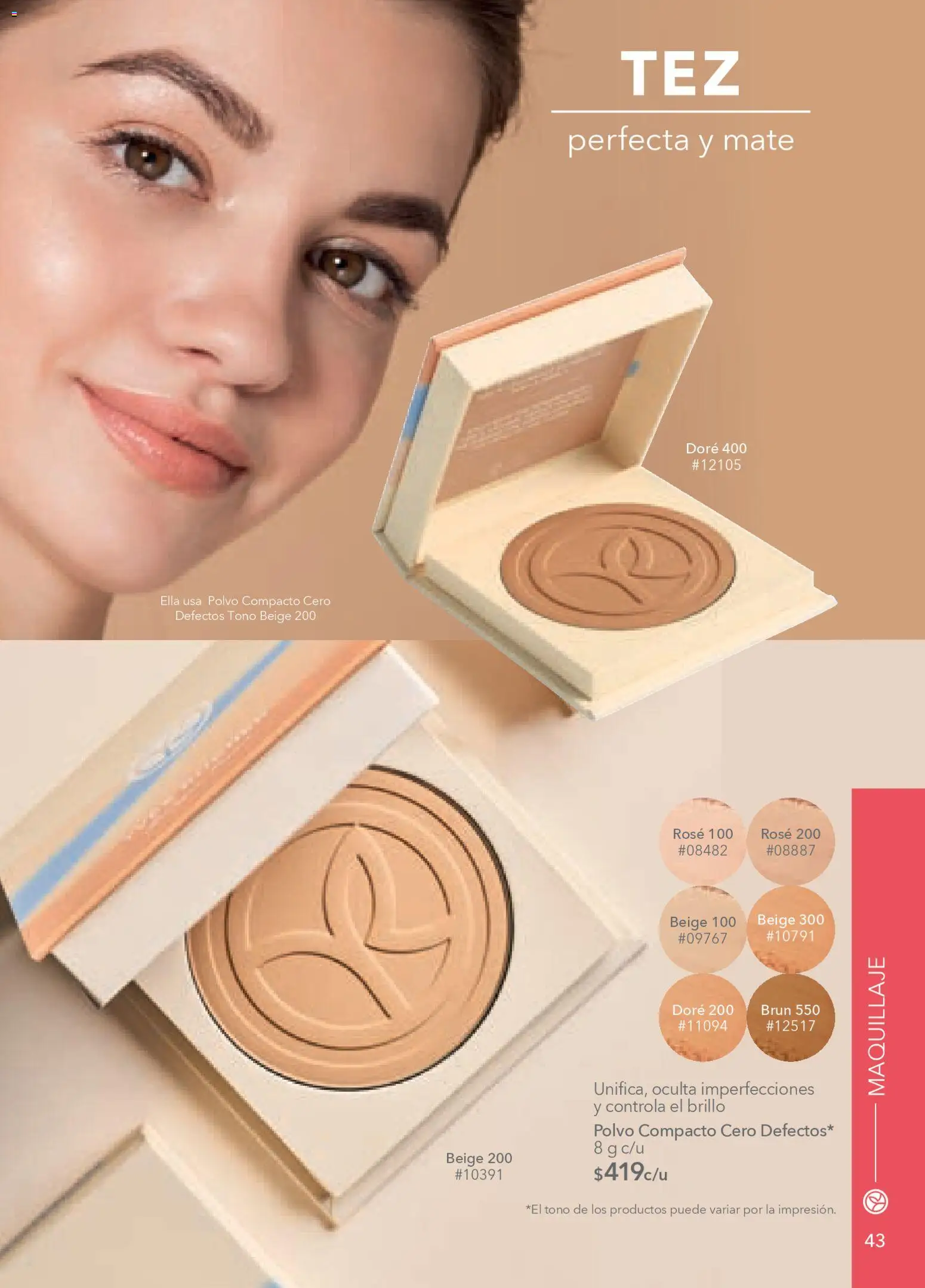 Nuevas ofertas de Yves Rocher válidas en toda la República Mexicana desde el 20.01.2026. ¡Encuentra las mejores ofertas en Yves Rocher campaña 2 2026! | Página: 45 | Productos: Brillo, Polvo compacto, Maquillaje, Polvo