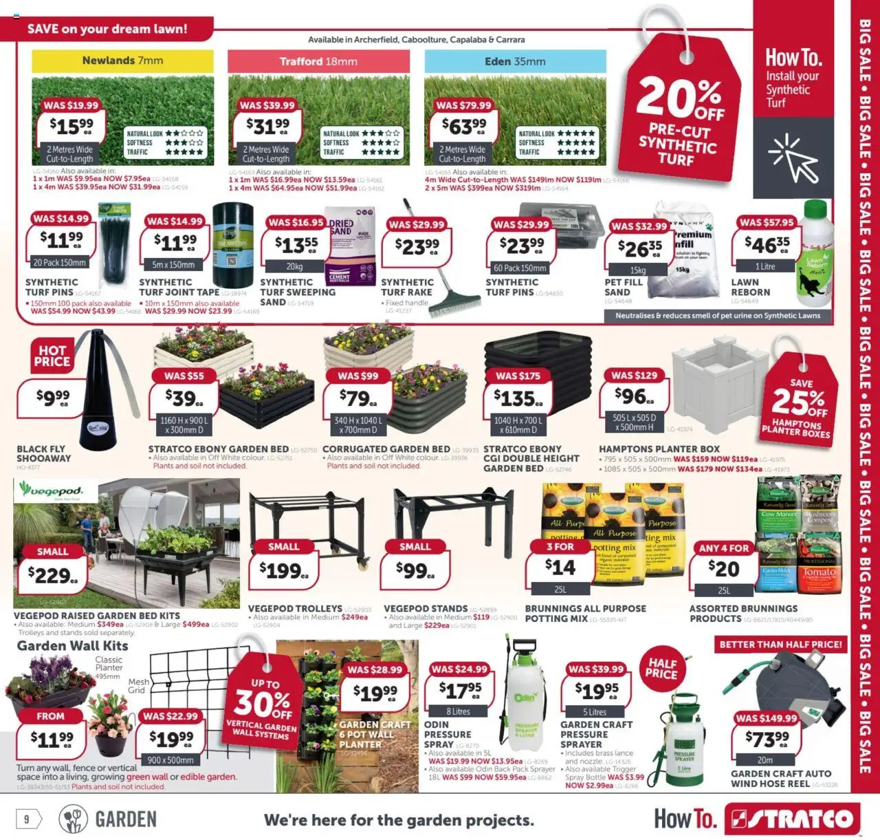 Stratco catalogue - valid from 19.09.2025 | Page: 9 | Products: Fence, Pot, Kits, Rake