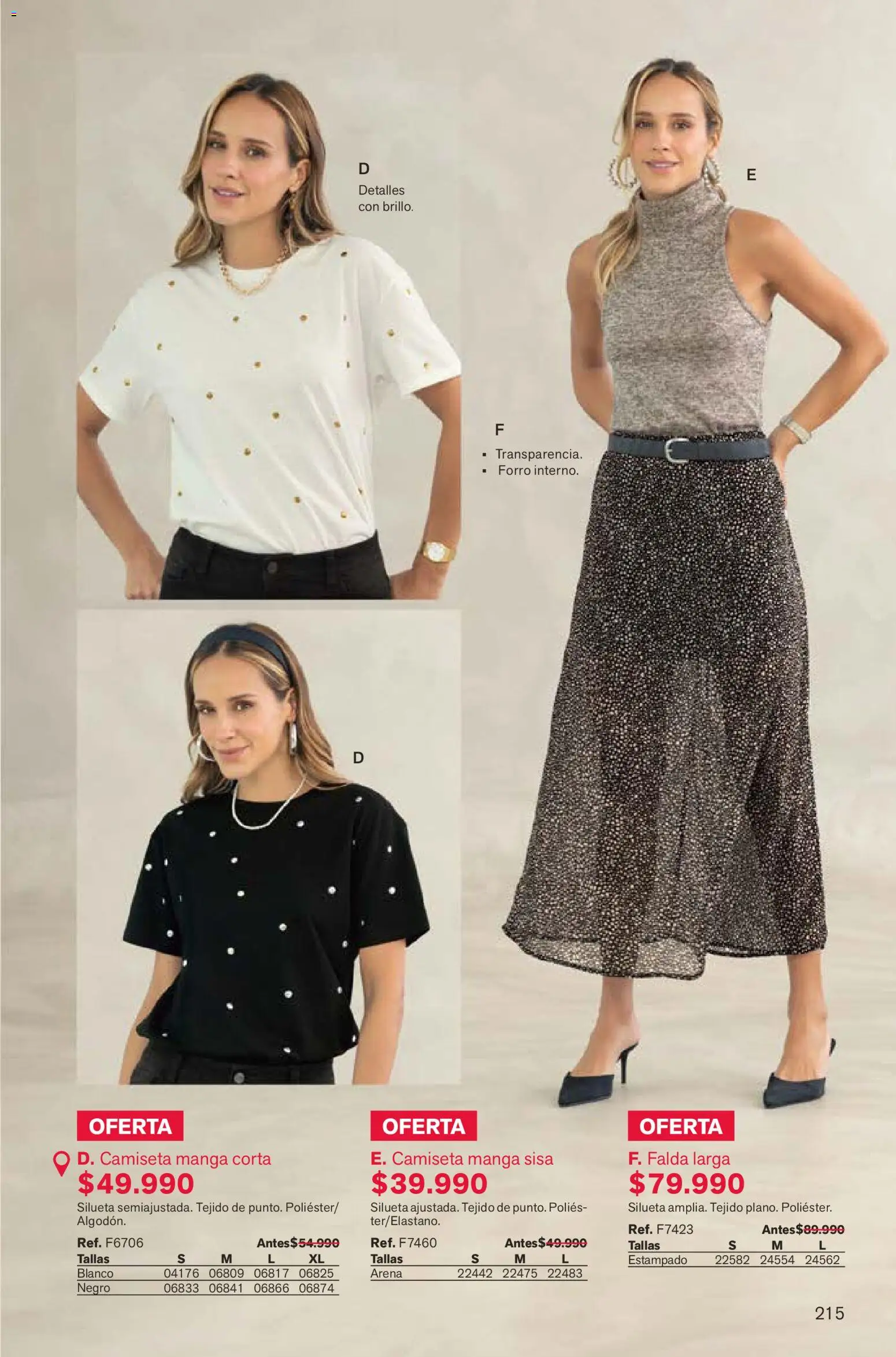 Leonisa revista - valida desde el 07.12.2025 | Página: 215 | Productos: Falda, Camiseta, Camiseta manga sisa