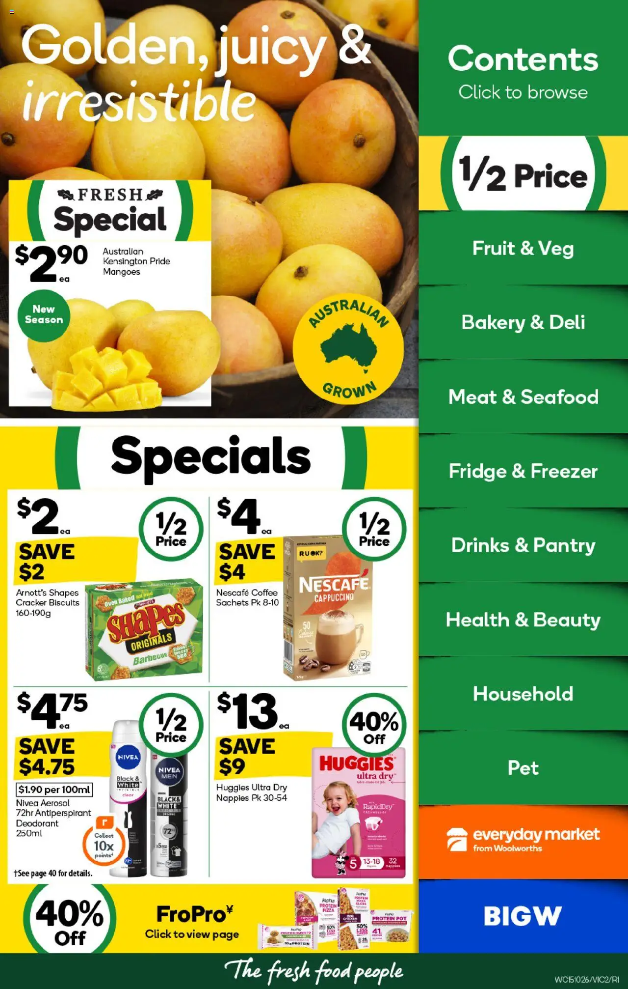 Woolworths catalogue - valid from 15.10.2025 | Page: 2 | Products: Pot, Coffee, Fridge, Freezer