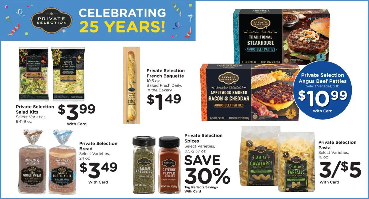 King Soopers Weekly Ad - valid from 22.10.2025 | Page: 6 | Products: Pan, Beef, Salad, Spices