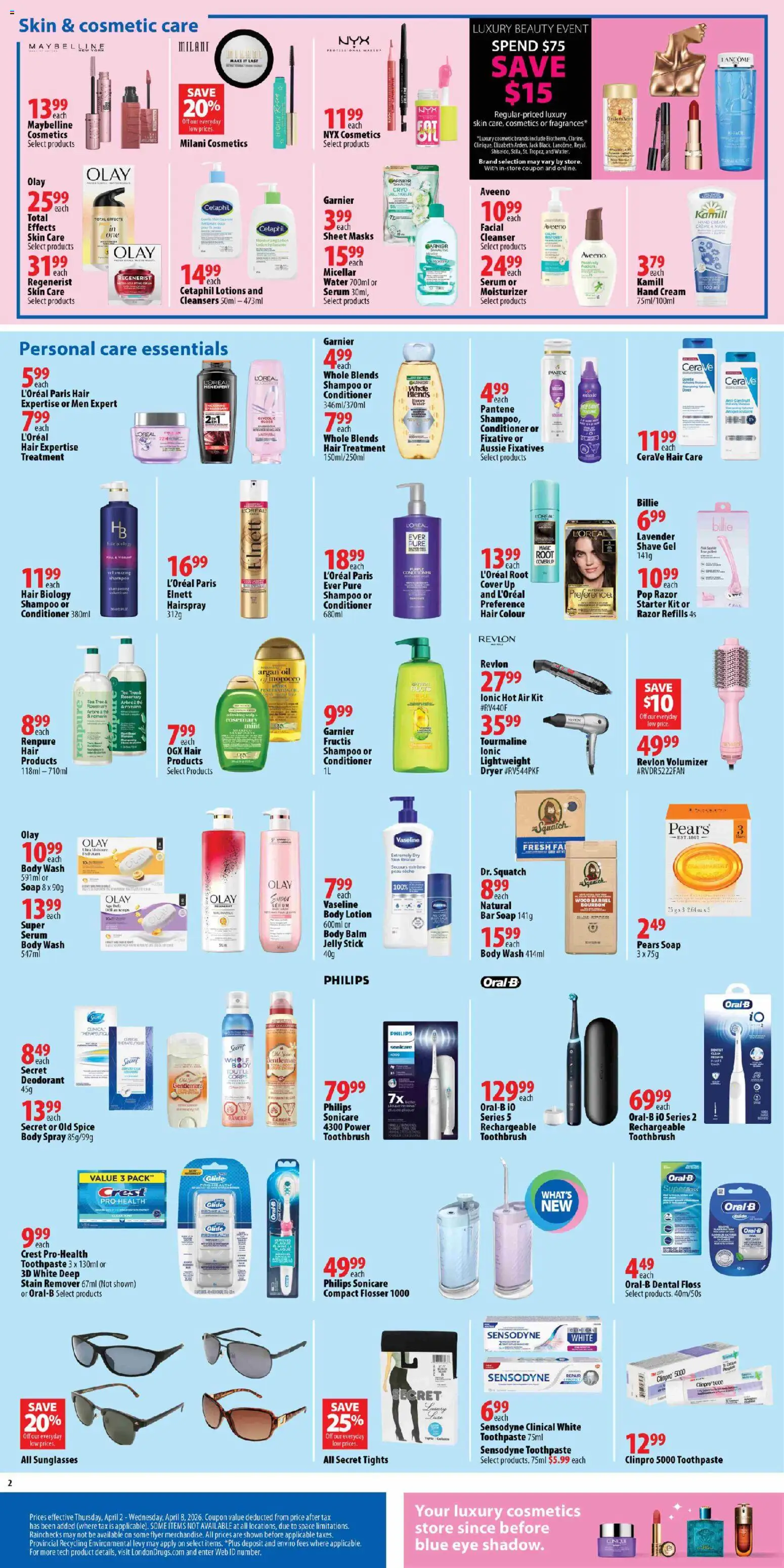 London Drugs flyer valid from 02.04.2026 | Page: 3