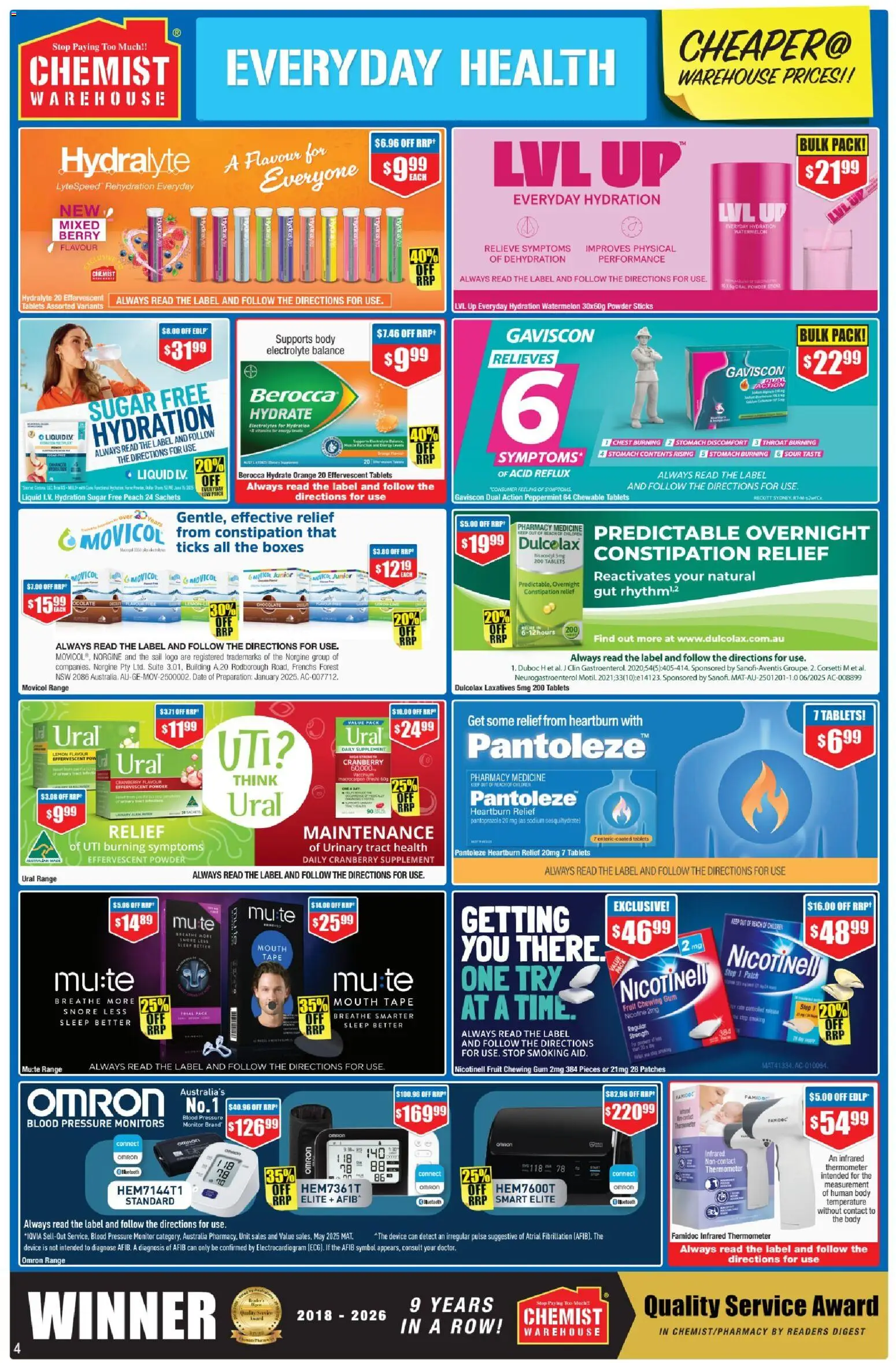 Chemist Warehouse catalogue - valid from 29.01.2026 | Page: 4 | Products: Powder, Sugar, Watermelon, Tablets