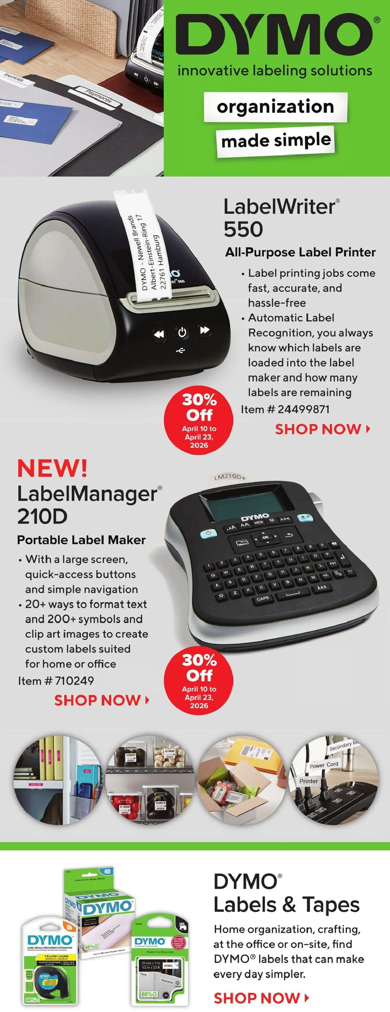 Staples flyer valid from 17.04.2026 | Page: 18 | Products: Printer, Navigation