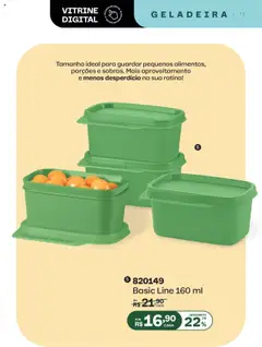 Tupperware - Catálogo Vitrine 11 - Pré-Visualização do folheto da loja Tupperware, válido de 01.11.2025 | Página: 73 | Produtos: Geladeira