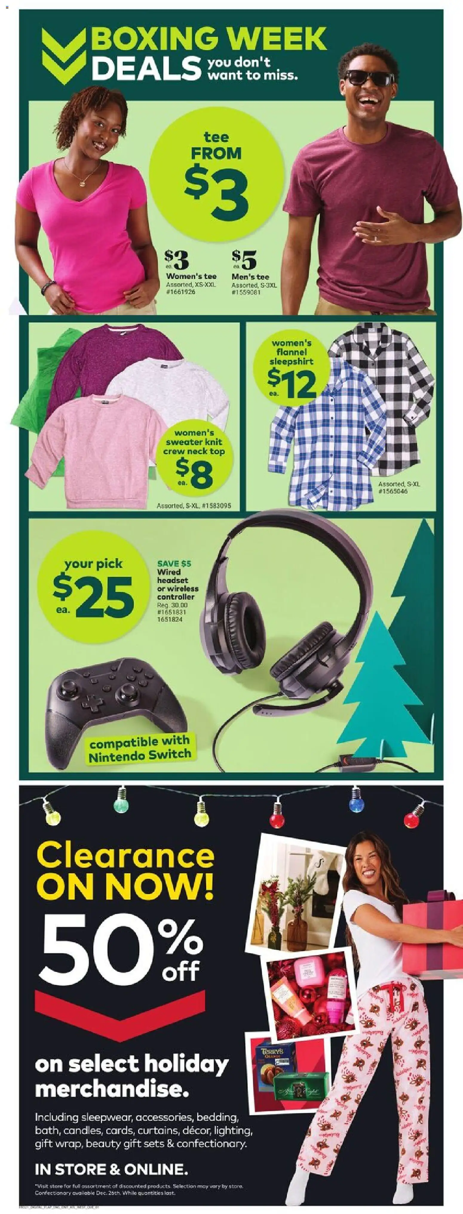 Giant Tiger flyer valid from 25.12.2025 | Page: 7 | Products: Sweater