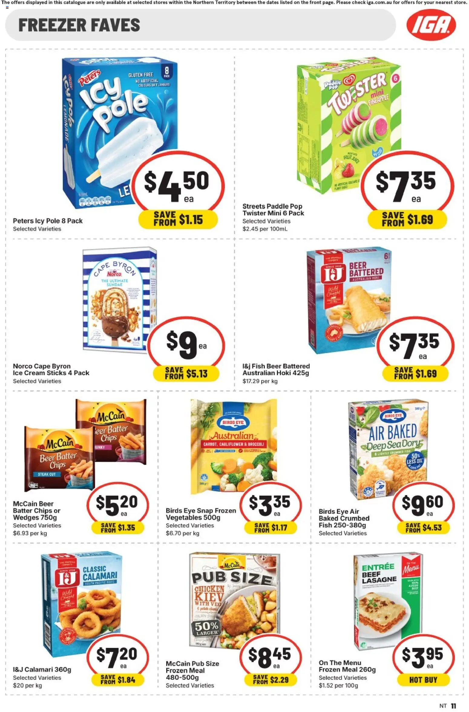 IGA catalogue - valid from 31.12.2025 | Page: 11 | Products: Coffee, Juice, Peach, Moccona