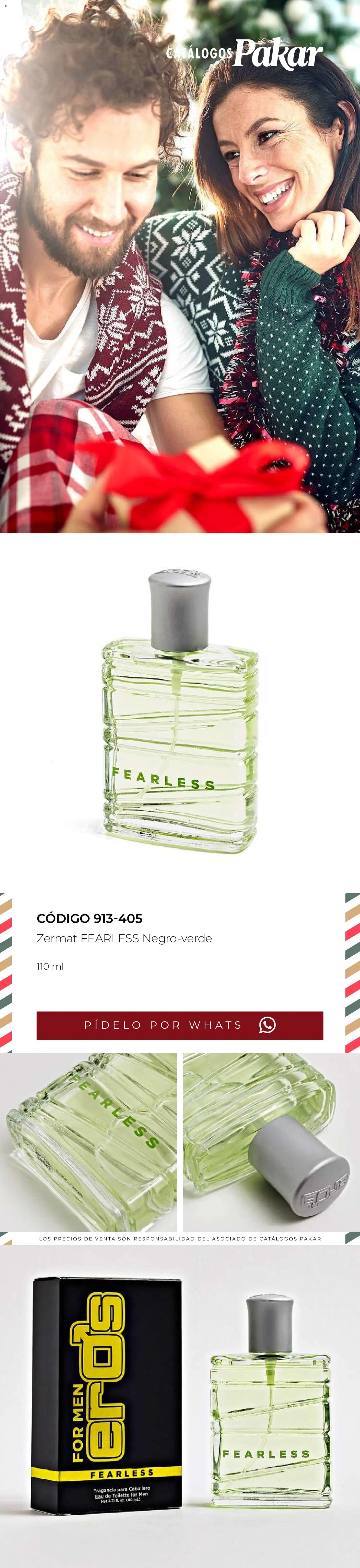 Nuevas ofertas de SC Pakar válidas en toda la República Mexicana desde el 14.11.2025. ¡Encuentra las mejores ofertas en SC Pakar catálogo Regalos Navidad! | Página: 42 | Productos: Fragancia, Eau de toilette