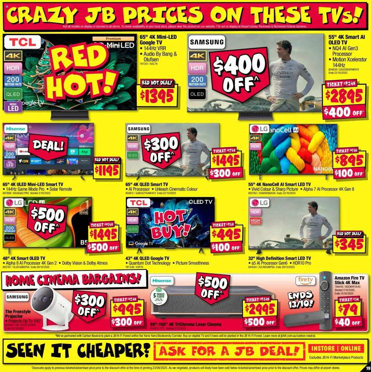 JB Hi-Fi catalogue - valid from 09.10.2025 | Page: 19 | Products: Plant, Audio, Game, Projector