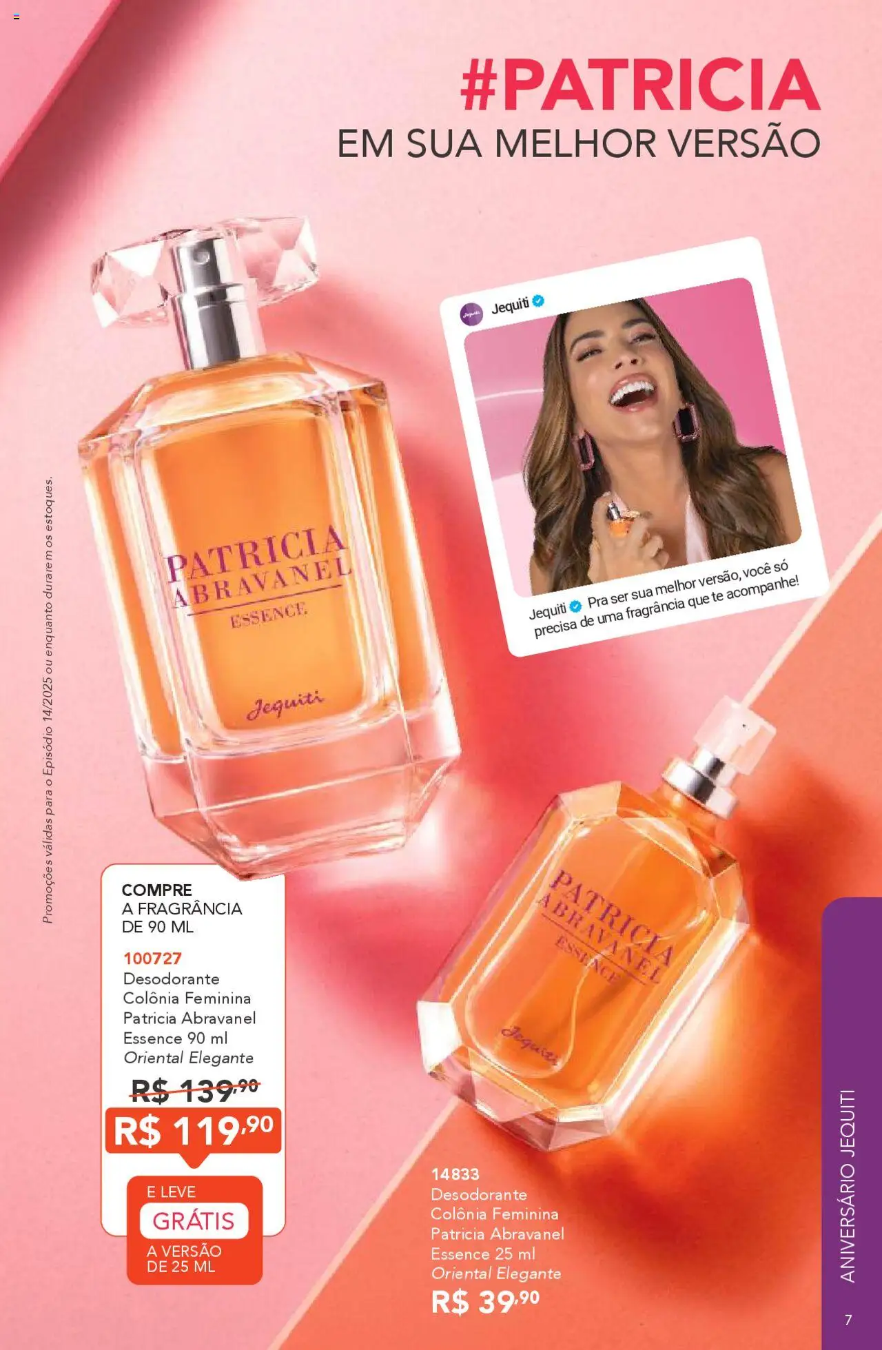 Jequiti Folheto - válido de 03.10.2025 | Página: 7 | Produtos: Fragrância, Desodorante