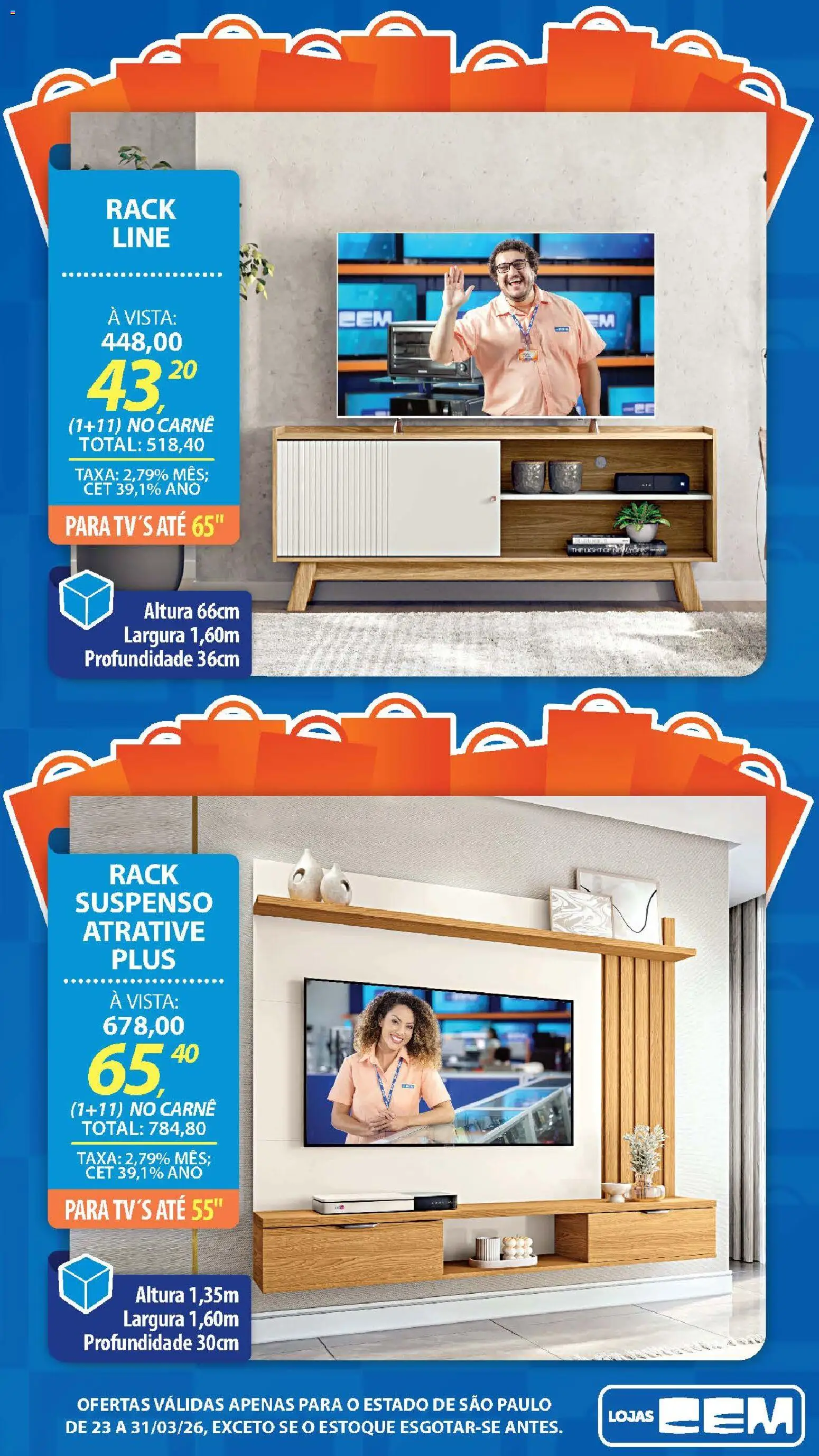 Lojas Cem Folheto - válido de 23.03.2026 | Página: 90