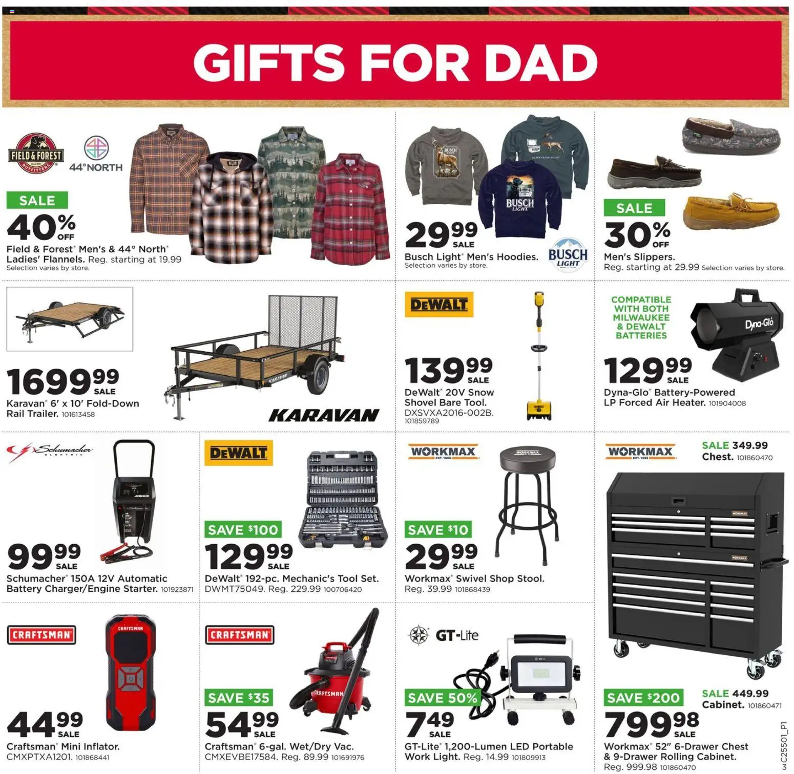 Mills Fleet Farm Gifting Event - valid from 11.12.2025 | Page: 3 | Products: Shovel, Battery, Swivel