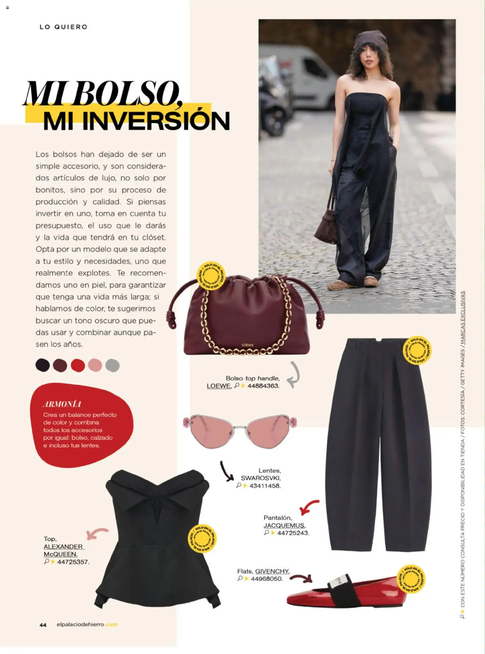 Nuevas ofertas de Palacio De Hierro válidas en toda la República Mexicana desde el 01.04.2026. ¡Encuentra las mejores ofertas en Palacio De Hierro catálogo! | Página: 46 | Productos: Bolso, Top, Té