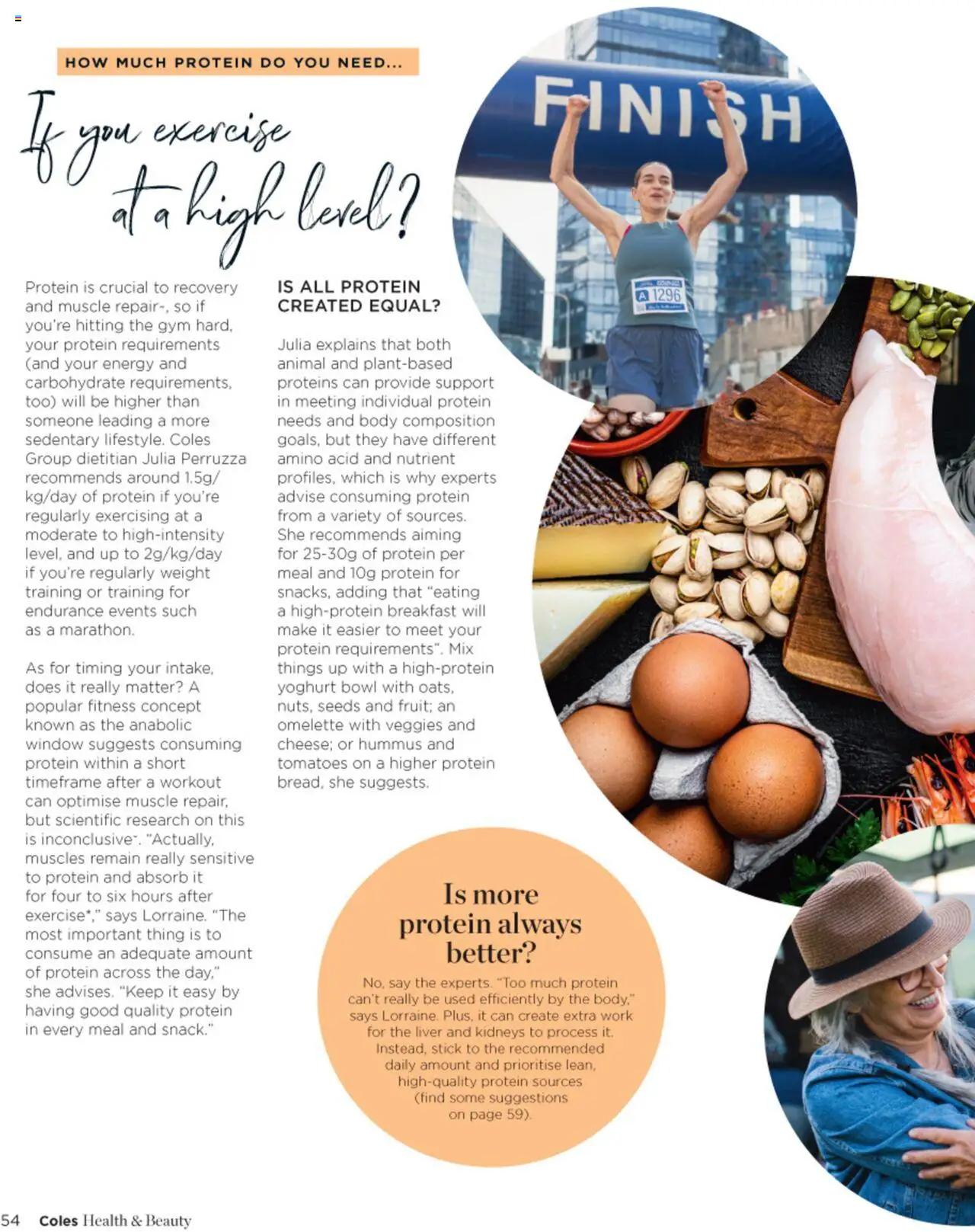 Coles catalogue - valid from 30.06.2025 | Page: 54 | Products: Yoghurt, Tomatoes, Seeds, Weight