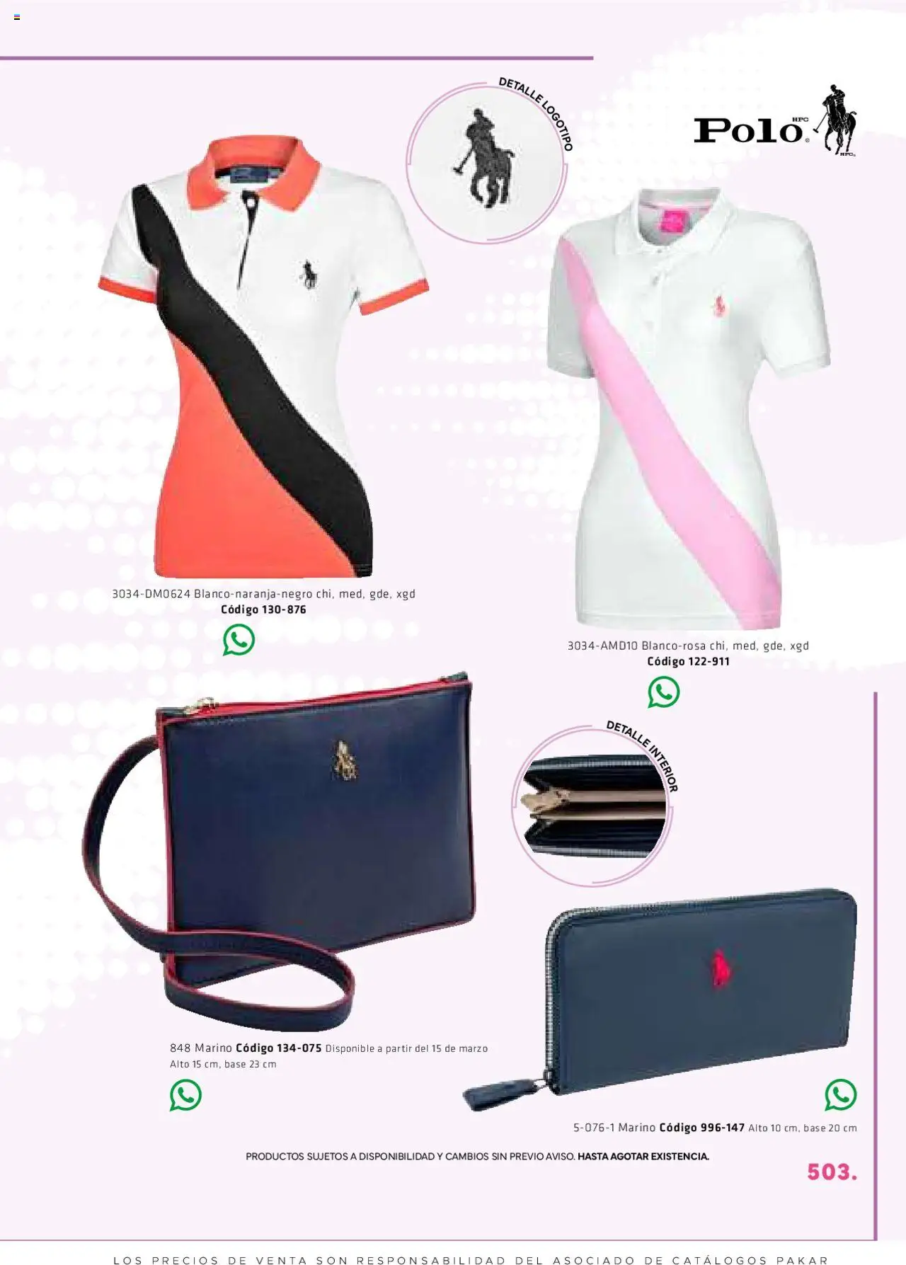 Nuevas ofertas de SC Pakar válidas en toda la República Mexicana desde el 06.03.2025. ¡Encuentra las mejores ofertas en SC Pakar catálogo Women! | Página: 503