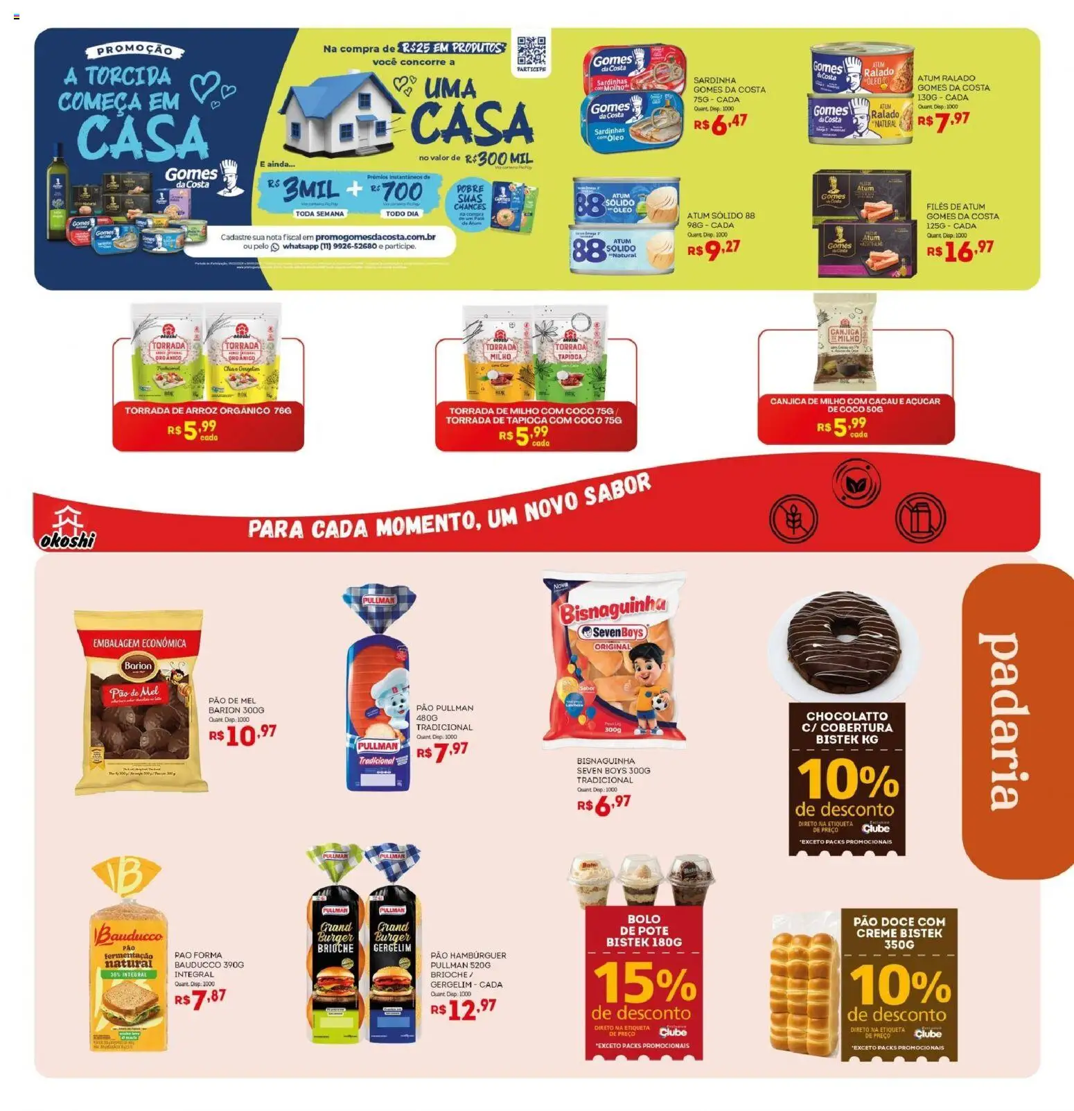 Bistek Supermercados Folheto - válido de 25.03.2026 | Página: 5 | Produtos: Mel, Bolo, Creme, Açúcar