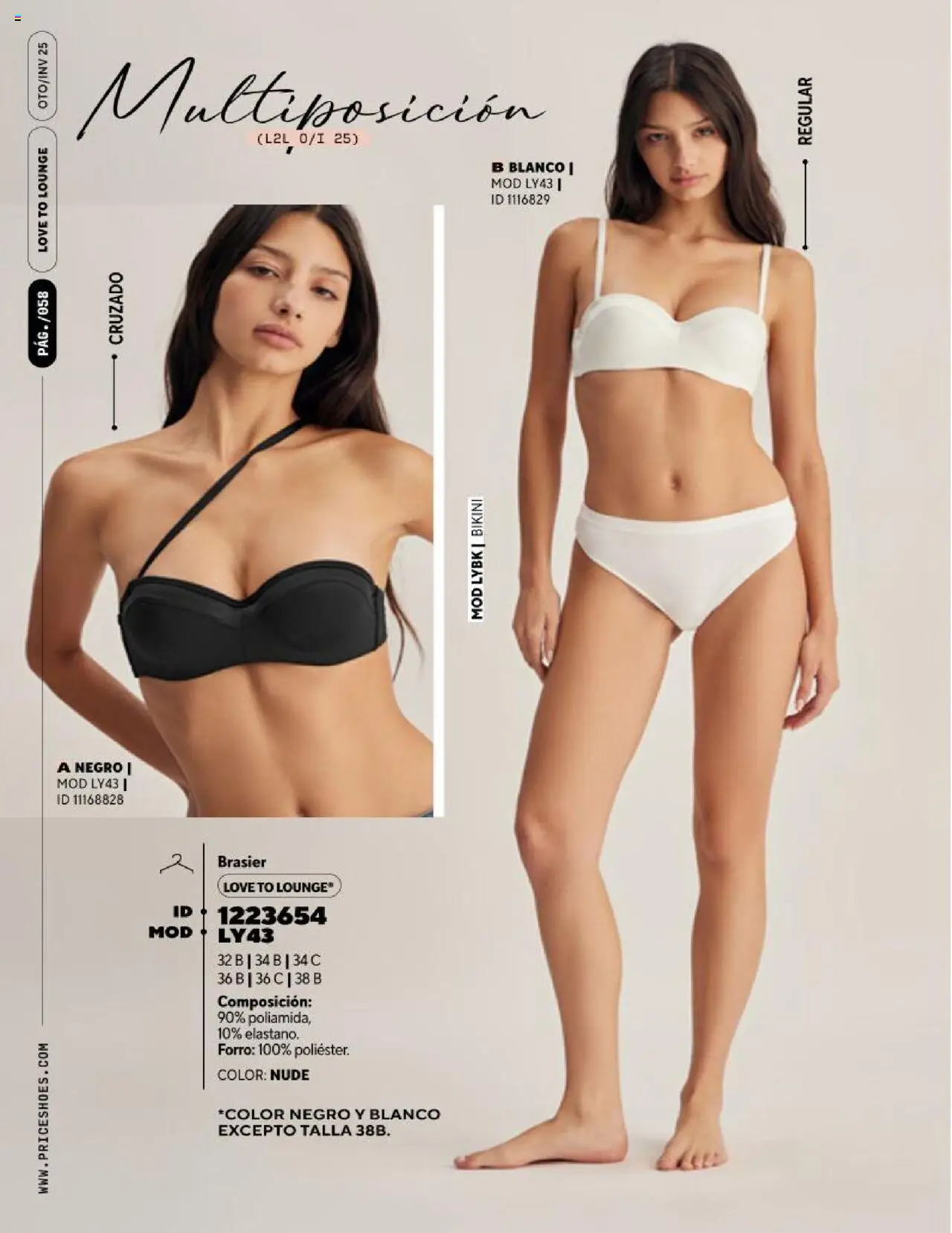 Nuevas ofertas de Price Shoes válidas en toda la República Mexicana desde el 21.07.2025. ¡Encuentra las mejores ofertas en Price Shoes - Catálogo Love! | Página: 60 | Productos: Bikini