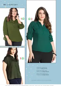 Vista previa de SC Pakar Catálogo Ropa y Accesorios, nuevo folleto de la tienda, válido en México a partir del 24.07.2025 | Página: 128 | Productos: Blusa