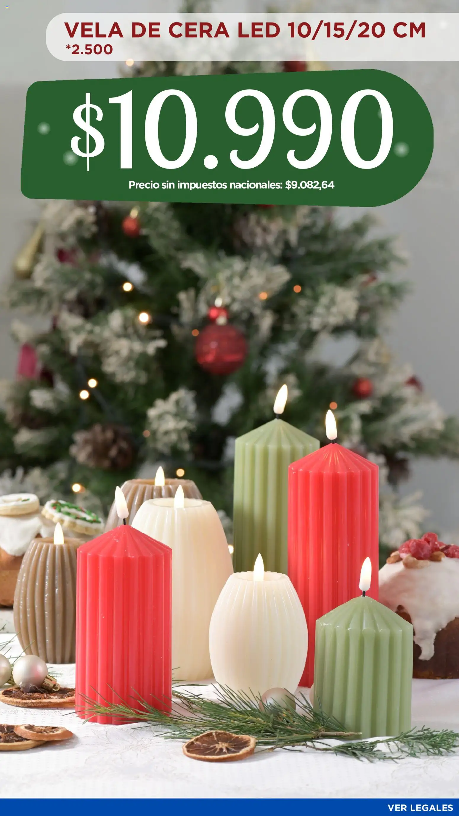 La Anonima Mesa Navideña │ válido desde el 11.12.2025 | Página: 2 | Productos: Vela, Cera