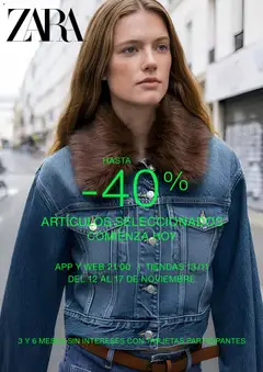 Vista previa de Zara Buen Fin, nuevo folleto de la tienda, válido en México a partir del 12.11.2025