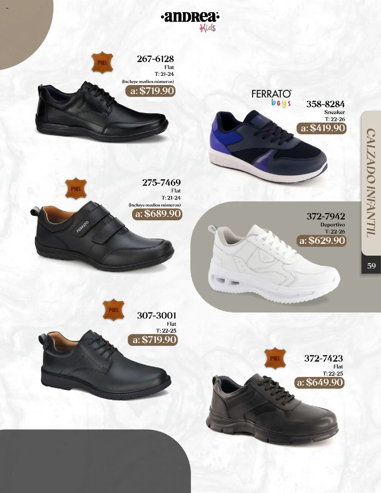 Nuevas ofertas de Andrea válidas en toda la República Mexicana desde el 24.08.2025. ¡Encuentra las mejores ofertas en Andrea - Catálogo Esenciales de Otoño! | Página: 59