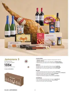 Vista previa de El Corte Inglés - Catálogo Cestas Navidad 2025, nuevo folleto de la tienda, válido en México a partir del 03.10.2025 | Página: 18 | Productos: Bombones, Bolsa, Jamón, Vela