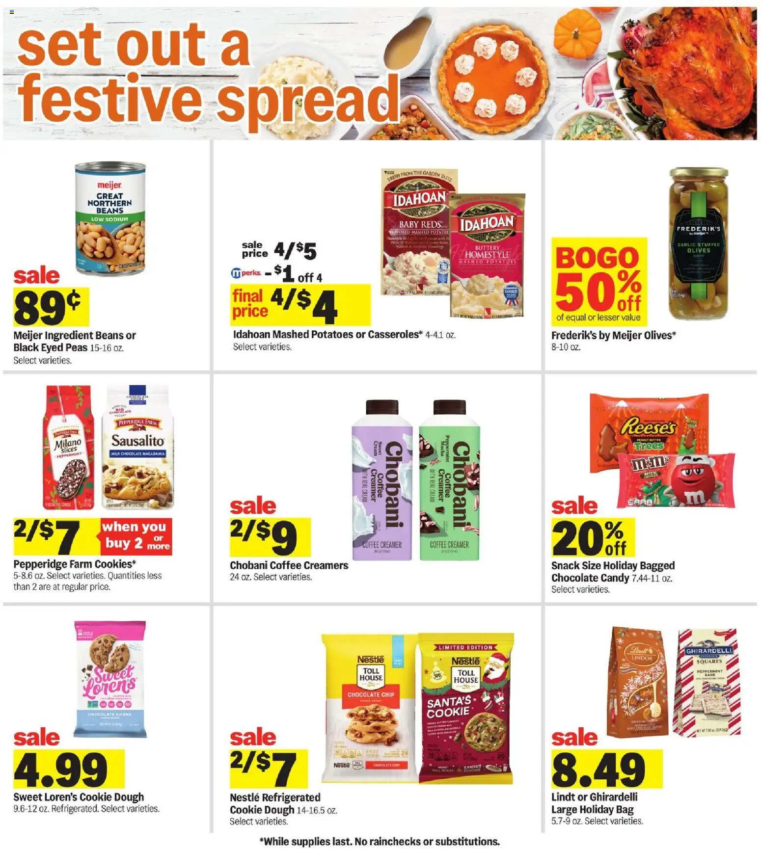 Meijer Weekly Ad - valid from 19.11.2025 | Page: 18 | Products: Milk, Butter, Chocolate, Cream