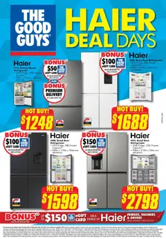 Preview of The Good Guys Haier Deal Days - valid from 23.07.2025