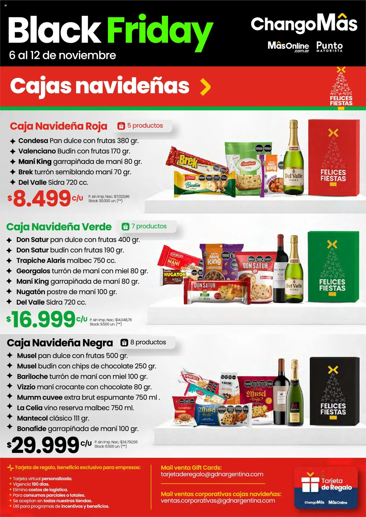 Punto Mayorista Black Friday │ válido desde el 06.11.2025 | Página: 15 | Productos: Caja, Chocolate, Vino, Turrón