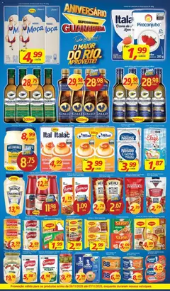 Encarte Guanabara - Pré-Visualização do folheto da loja Supermercados Guanabara, válido de 05.11.2025 | Página: 3 | Produtos: Ervilha, Leite, Maionese, Azeite