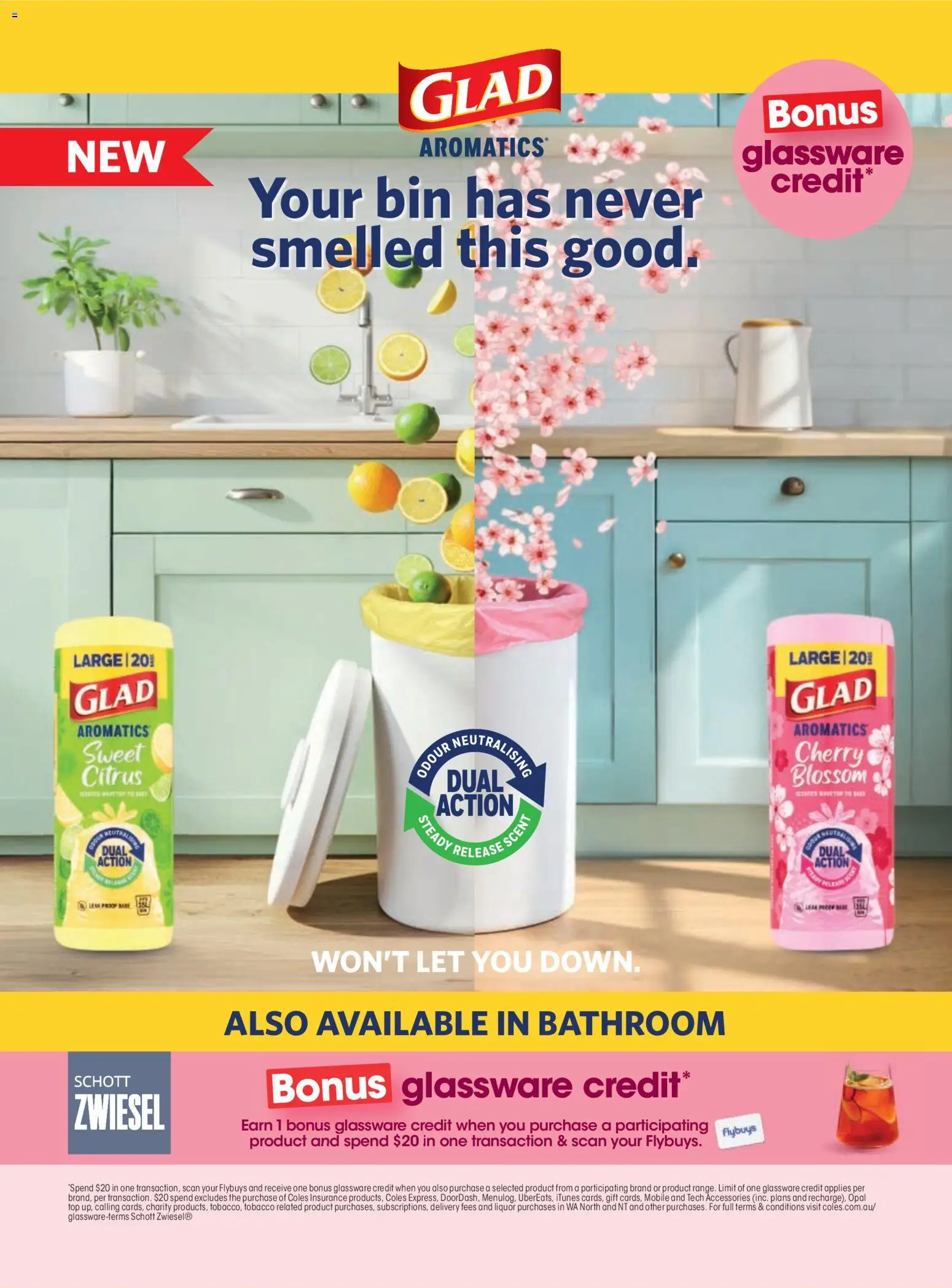 Coles catalogue - valid from 06.11.2025 | Page: 145 | Products: Glassware, Opal, Mobile, Bathroom