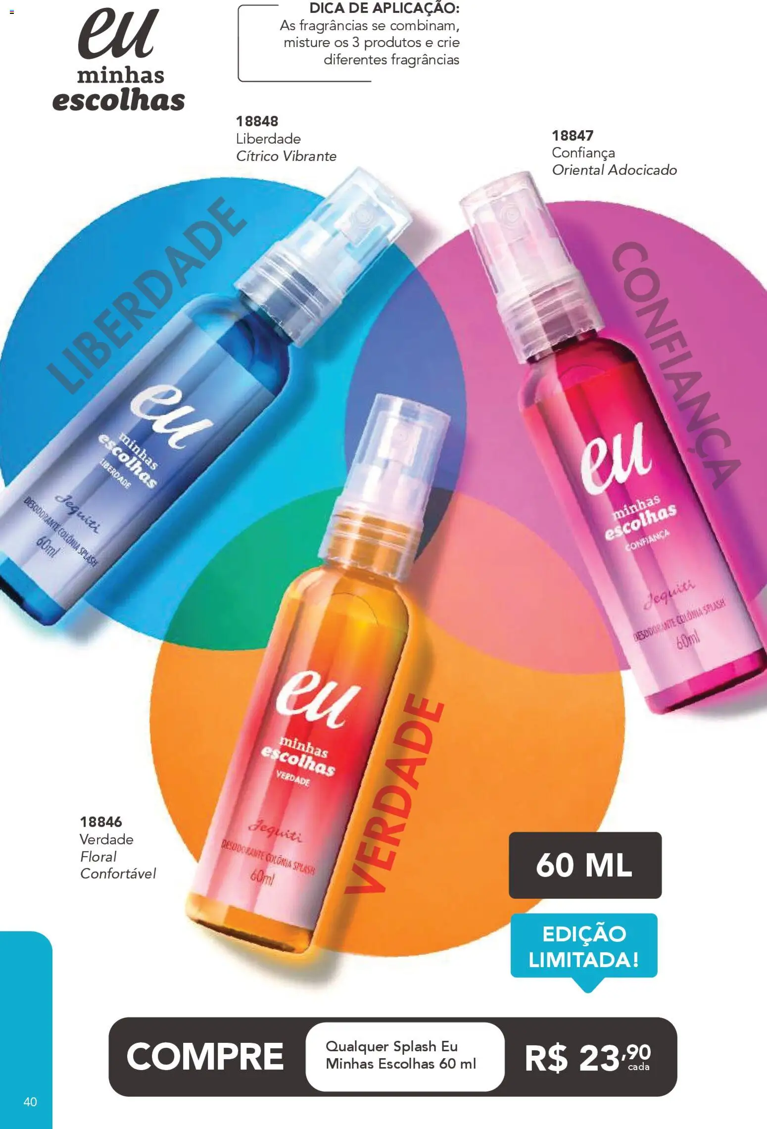 Jequiti Folheto - válido de 24.10.2025 | Página: 40 | Produtos: Desodorante