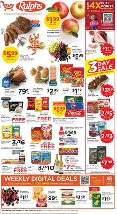 Preview of Ralphs weekly ads valid from 12.11.2025