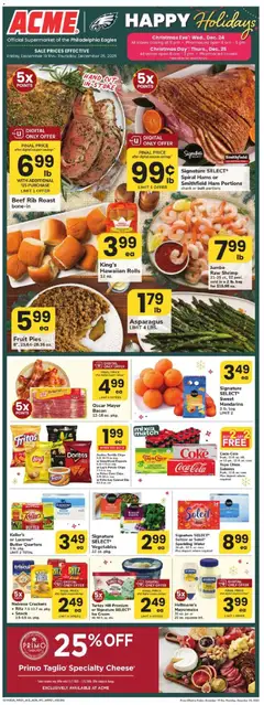 Preview of Acme weekly ads valid from 19.12.2025