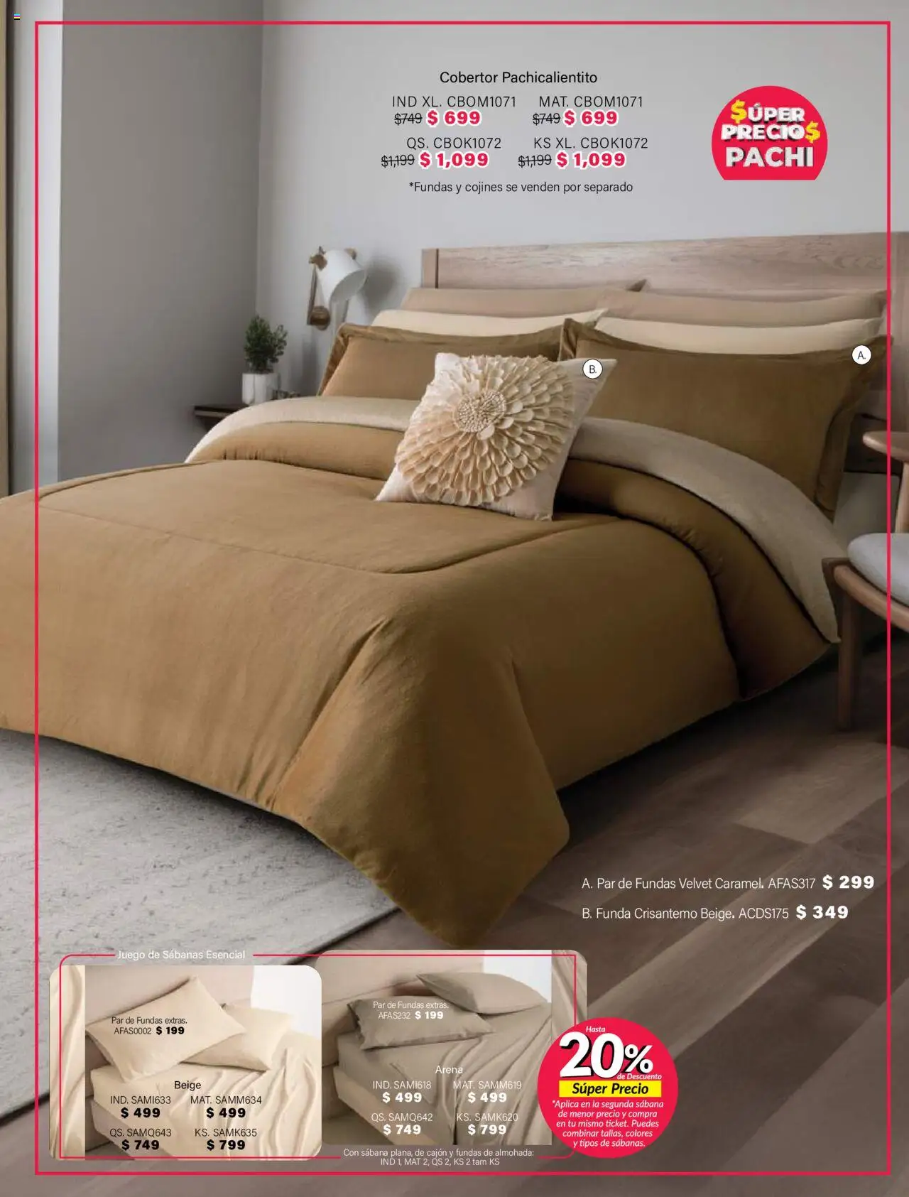 Nuevas ofertas de Colchas Concord válidas en toda la República Mexicana desde el 01.08.2025. ¡Encuentra las mejores ofertas en Colchas Concord - Catálogo! | Página: 596 | Productos: Cobertor, Juego, Almohada, Sabanas