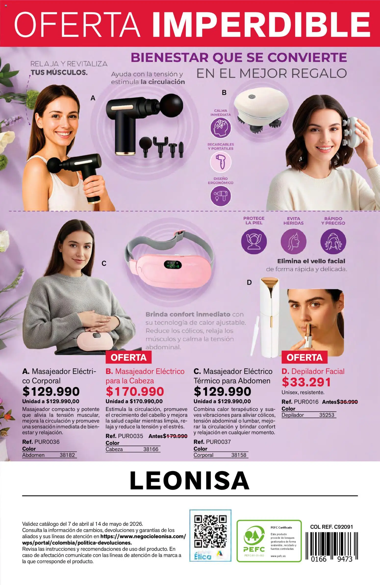 Leonisa catálogo C06-7/2026 desde el 03/04/2026 > Promociones | Colombia